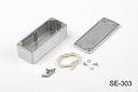 [SE-303-0-0-A-0] SE-303 IP-65 Contalı Aluminyum Kutu+