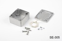 [SE-305-0-0-A-0] SE-305 IP-65 Contalı Aluminyum Kutu+