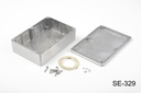 [SE-329-0-0-A-0] SE-329 IP-65 Contalı Aluminyum Kutu+