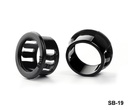 [SB-19-0-0-S-0] Casquilho de encaixe (preto, 19 mm)+