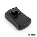 [AD-140-B-X-S-A] AD-140 Adapter Enclosure  (Black , Grounded Plug , No Socket , without Core, Full Sticker Pool, without Plug Core)