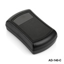 [AD-140-C-0-S-0] AD-140 Adapter Enclosure (Black , No Plug, No Socket, without Core, Half Sticker Pool,  without Plug Core)