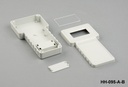 [HH-095-A-B-G-0]	HH-095 Handheld Enclosure ( Light Gray,  HB,  Battery Comp. ,  for 31x59mm LCD )