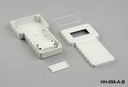 [HH-095-A-B-G-0] HH-095 Handheld Enclosure (Light Gray, HB, Battery Comp., for 31x59mm LCD)