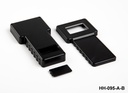 [HH-095-A-B-S-0]	HH-095 Handheld Enclosure ( Black, HB , Battery Comp., for 31x59mm LCD)
