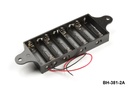 8 Pieces Battery Holder for AA Battery (Mounting Ear)