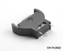 CH-74-2032 Supporto per batteria a pin con montaggio su PCB per CR2032 (verticale)