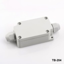 Caixa TB-204 IP-67 com bucim moldado