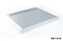 19" 1U Rack Mounted Aluminium Enclosure