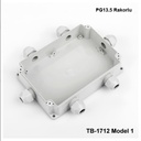 TB-1712 IP-67 Enclosure with Moulded-on Cable Gland