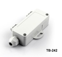 Корпус TB-242 IP-67 с вграден кабелен улей (с фланци)