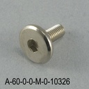 A-60 M5x13 mm Parabaş Metalik Vida