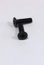 M4x15 mm YHB Metrik Black Screw 