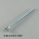 3,5x50 mm YHB SC Metallic Gray Screw 