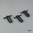 A-79 DIN Rail Claw Black