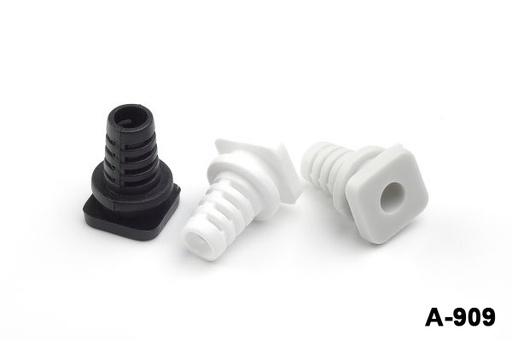 [A-909-0-0-B-0] A-909 Sleeved Cable Grommet (Black)
