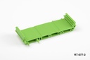 RT-077-3 107mm Din Rail Modular PCB Board Holders (peça intermédia de 35mm)